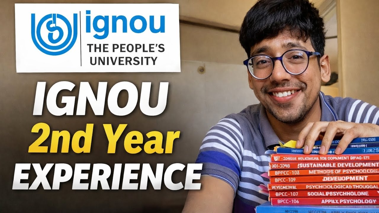 IGNOU 2nd Year Psychology Experience 😱 Mistakes I Made & What You Must Know