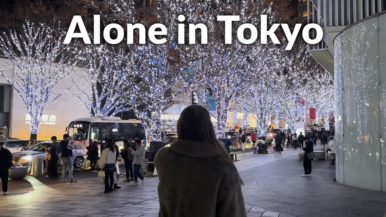 Celebrating Christmas Alone as an Overworked Japanese Girl Living in Tokyo 🎄
