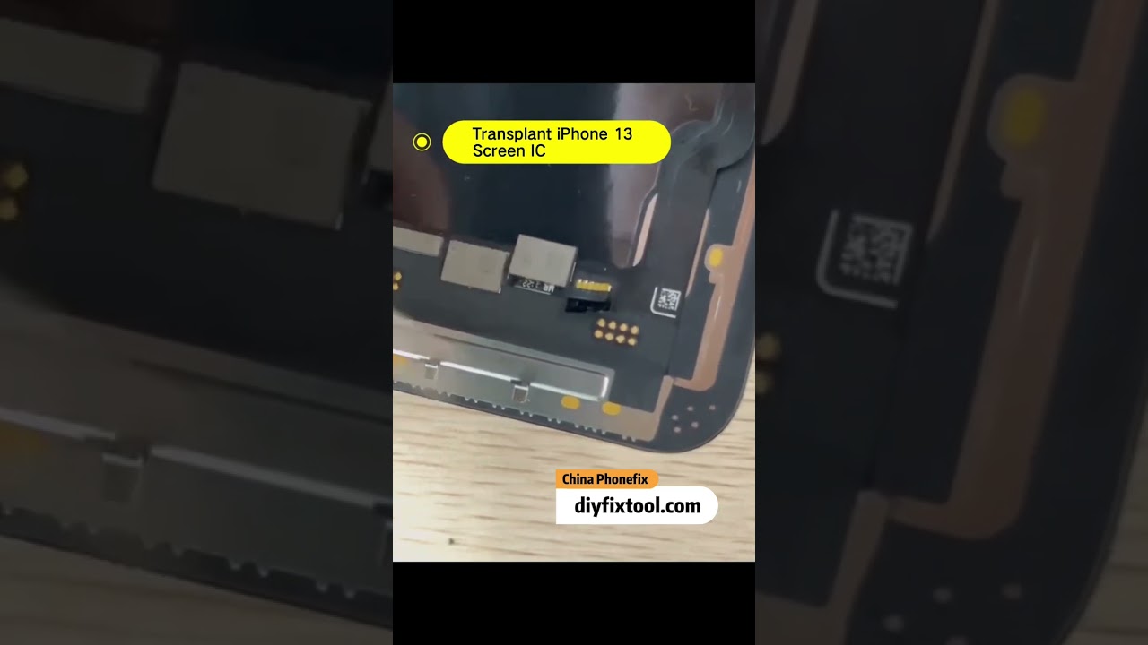 Transplant iPhone 13 Screen IC Step By Step
