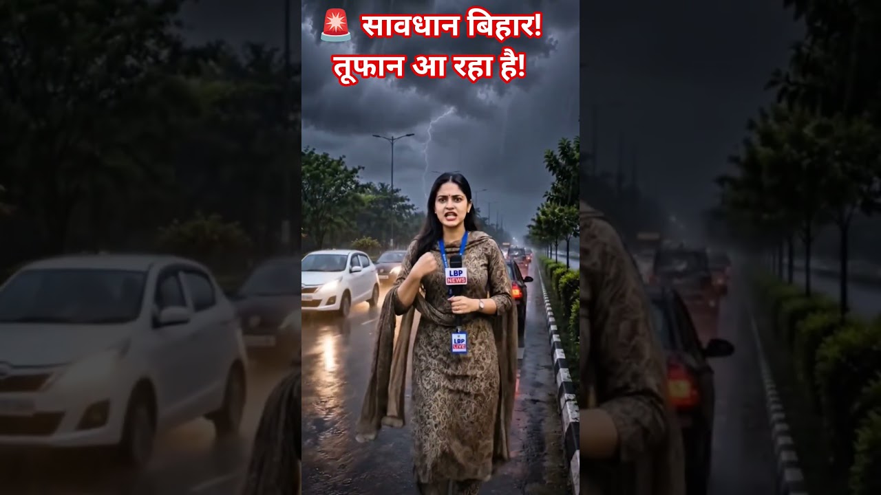 🚨 Alert Bihar! Weather to change in the next few hours ⚠️ 50-70 km/h storm #shorts #trending #viral