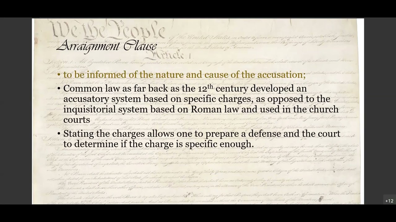US Constitution 6th Amendment Explained