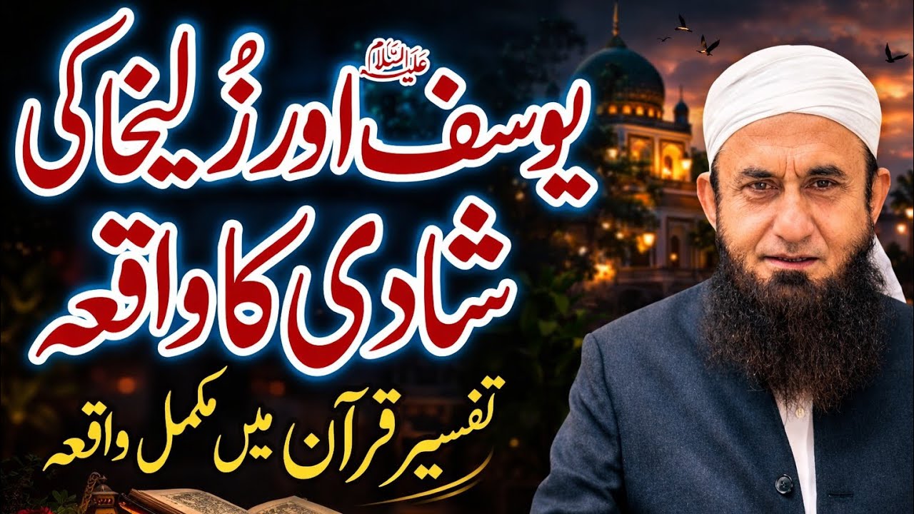 Hazrat Yousaf (AS) Aur Zulaikha Ki Shadi Ka Waqia | Maulana Tariq Jameel Bayan