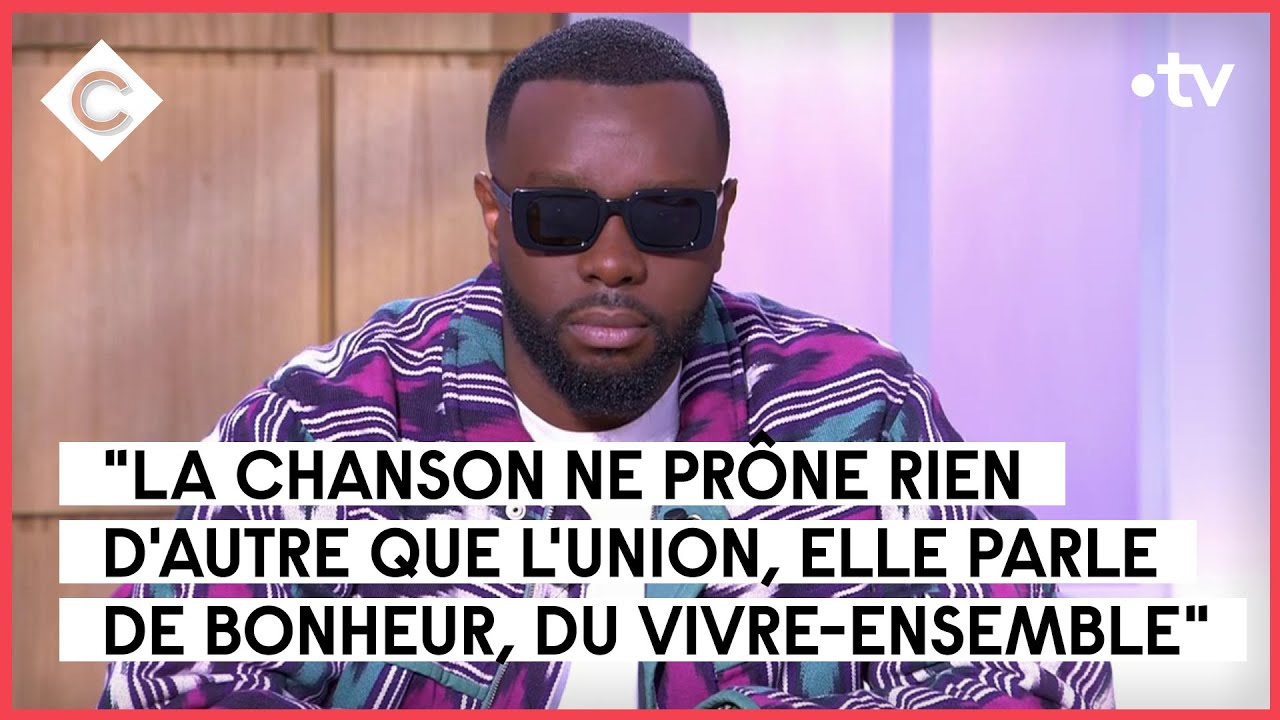 Gims explique son choix de chanter au Qatar - C à Vous - 02/12/2022