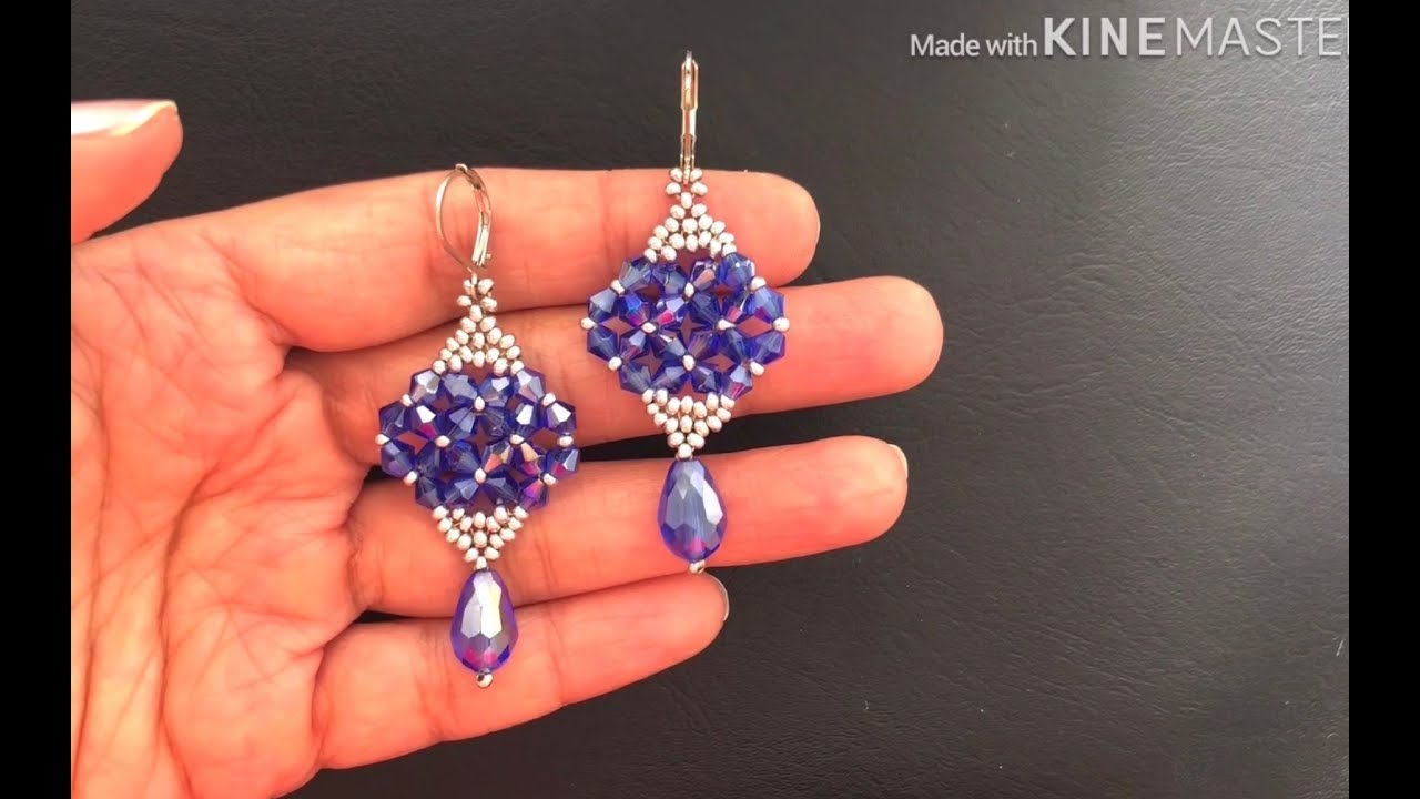 Ice cream Earrings || DIY Beaded Earrings