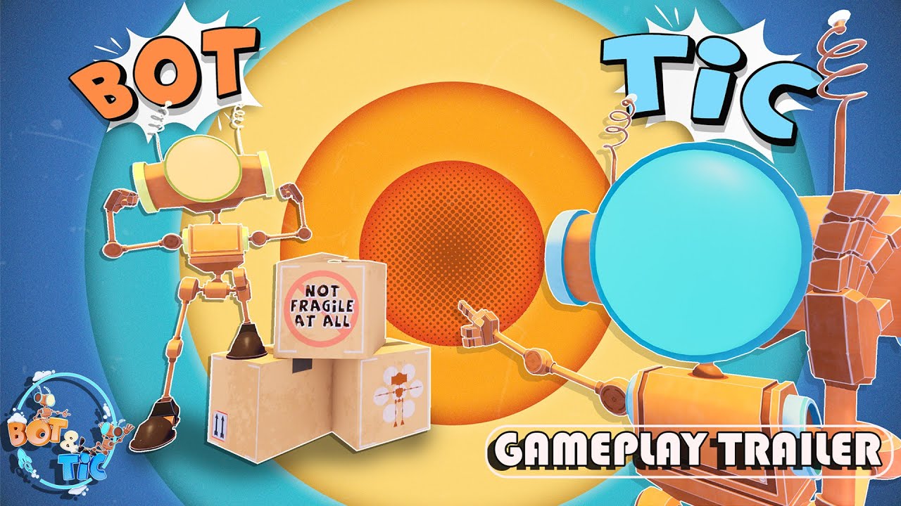 GAMEPLAY TRAILER - Bot & Tic - Wishlist Now
