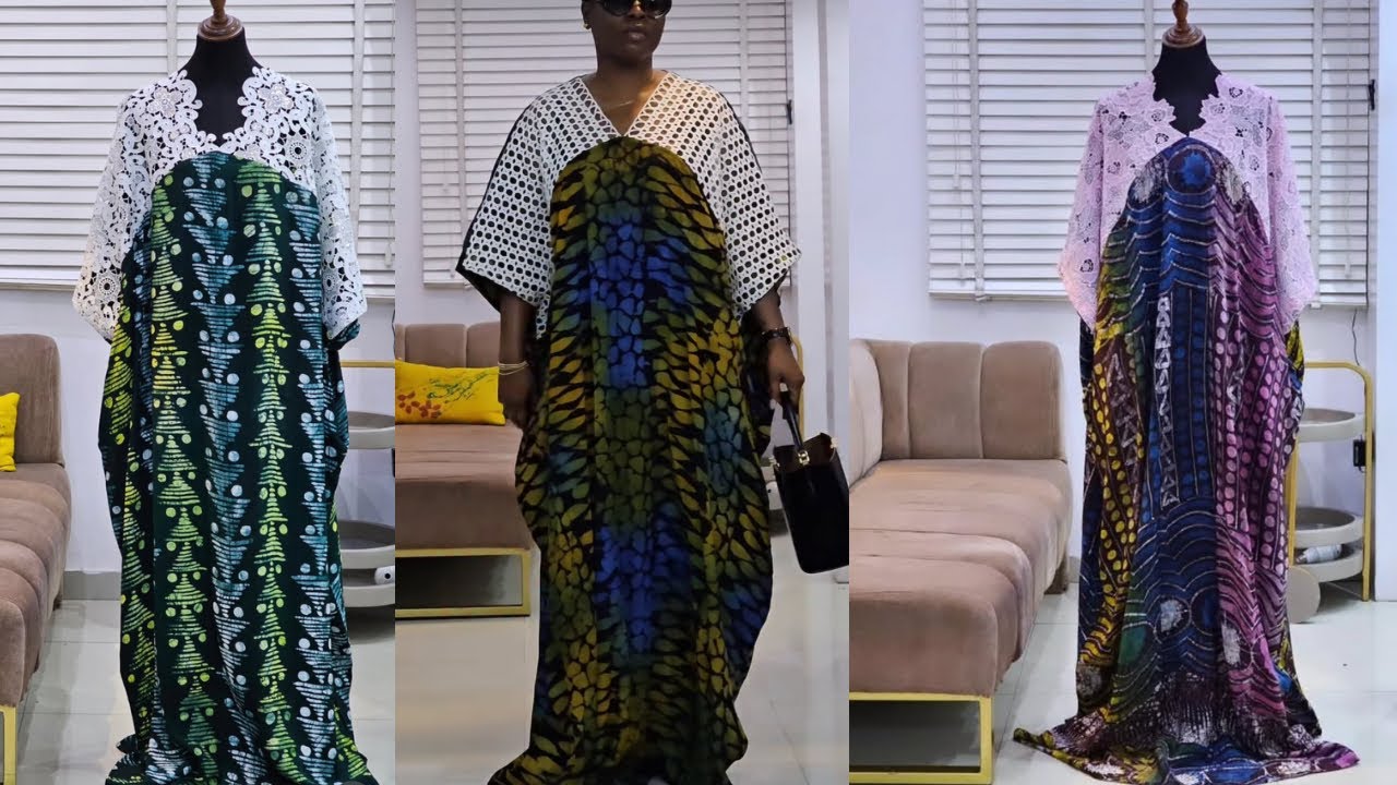 how to cut and sew stylish bubu dress