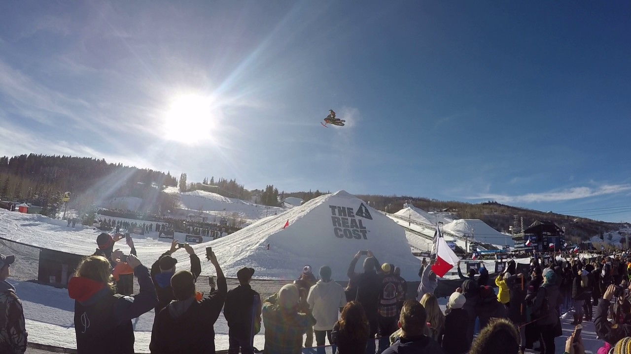 Colten Moore Double Backflip Winter X Games Aspen 2017