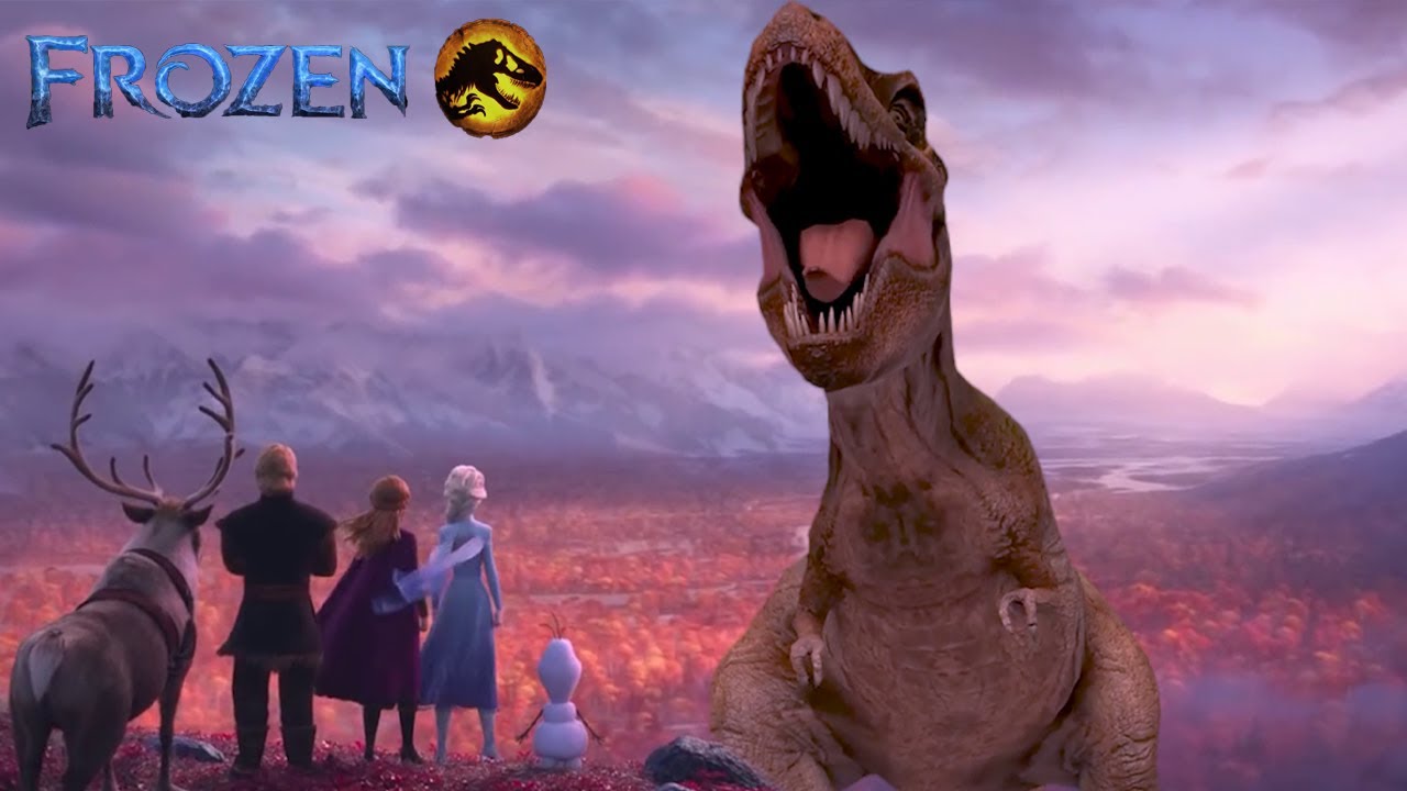 Jurassic World Dominion X Frozen (Animation trailer)