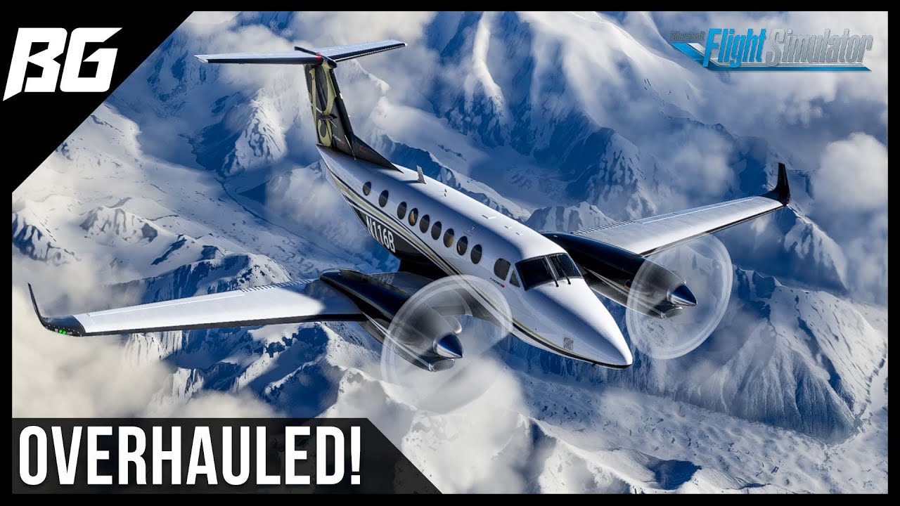 Ремонт парового манометра King Air 350 от Black Square | MSFS