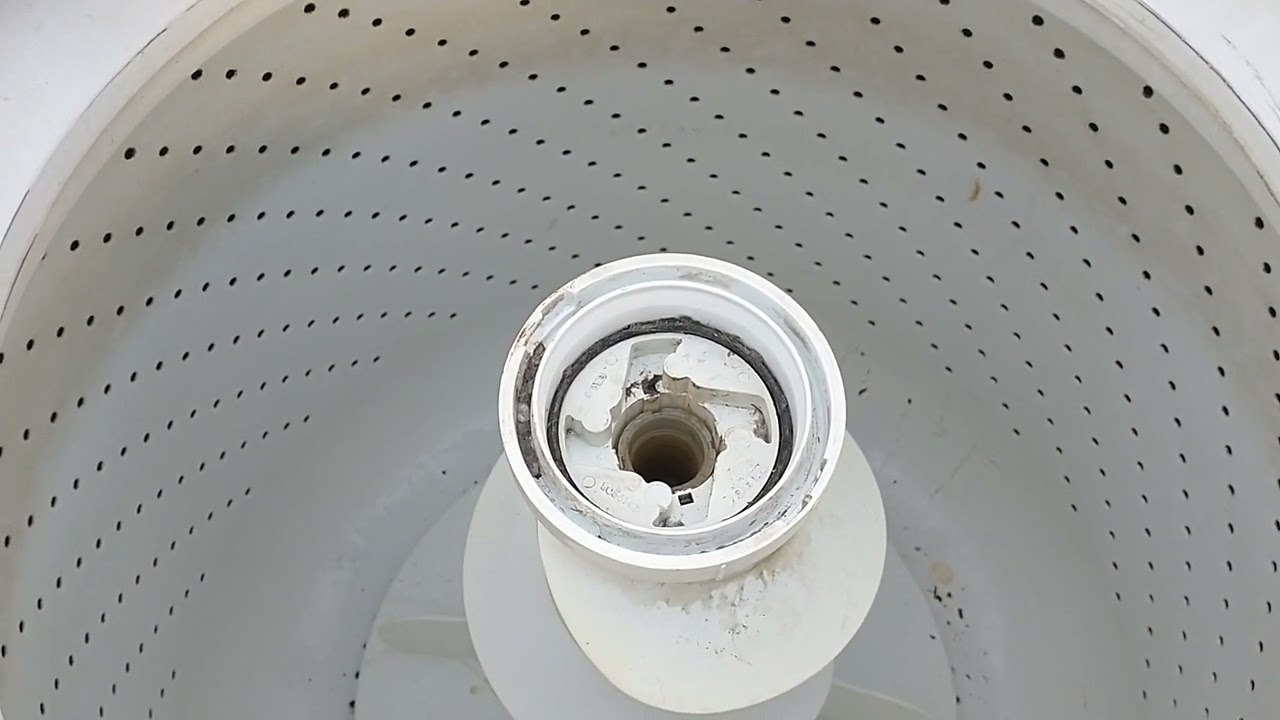 Removed rusted bolt from Whirlpool washer agitator