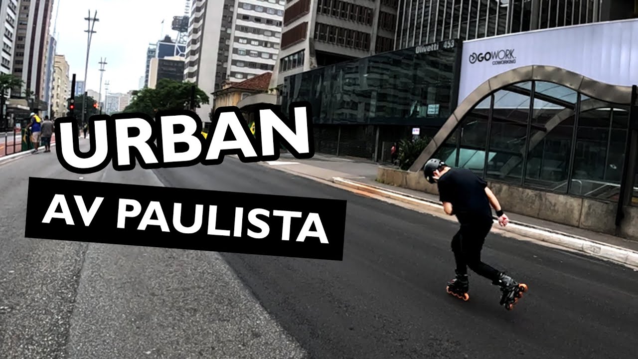 PATINANDO no coração de SÃO PAULO em um domingo