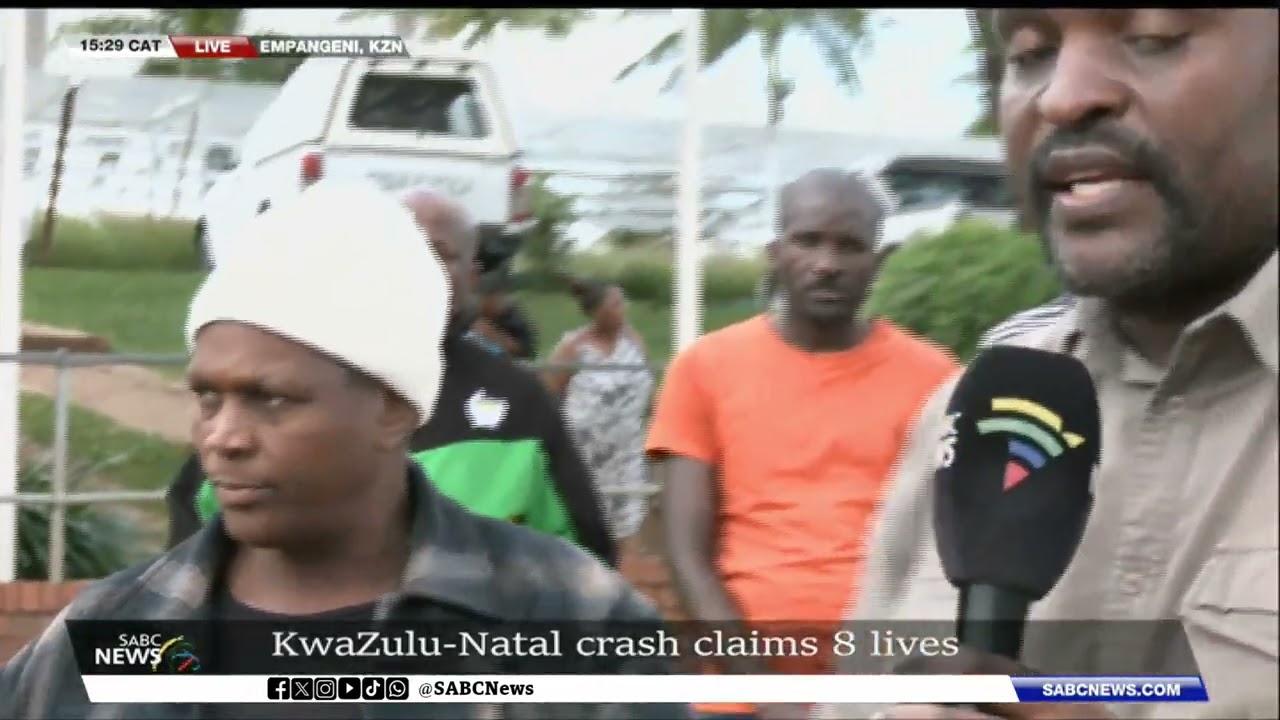 KZN crash leaves 8 dead and 16 seriously injured - Update from Mlondi Radebe