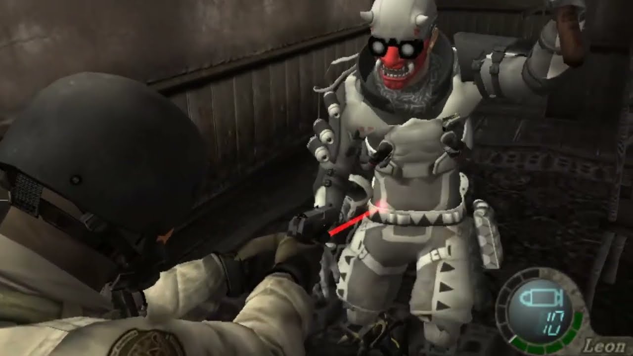 RE4 Mod Ubisoft Dave BSAA Soldier with helmet and Ganados of Fear by DUNKIN