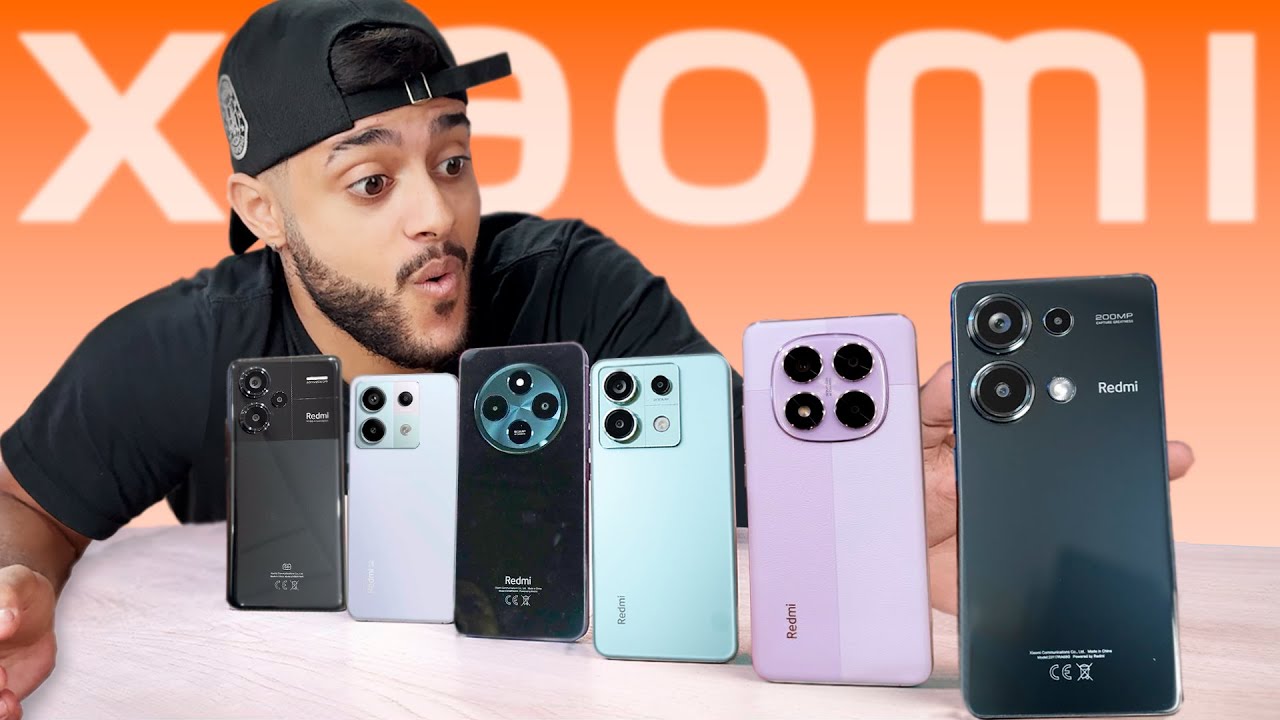 TODOS Xiaomi REDMI NOTE! Qual a melhor OP&Ccedil;&Atilde;O em 2025? BOM E BARATO
