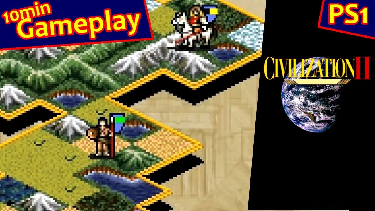Civilization II ... (PS1) Gameplay