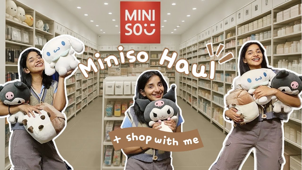 Эстетический тур MINISO + поездка | Покупайте вместе со мной 🛍️ мягкие игрушки, канцелярские това...