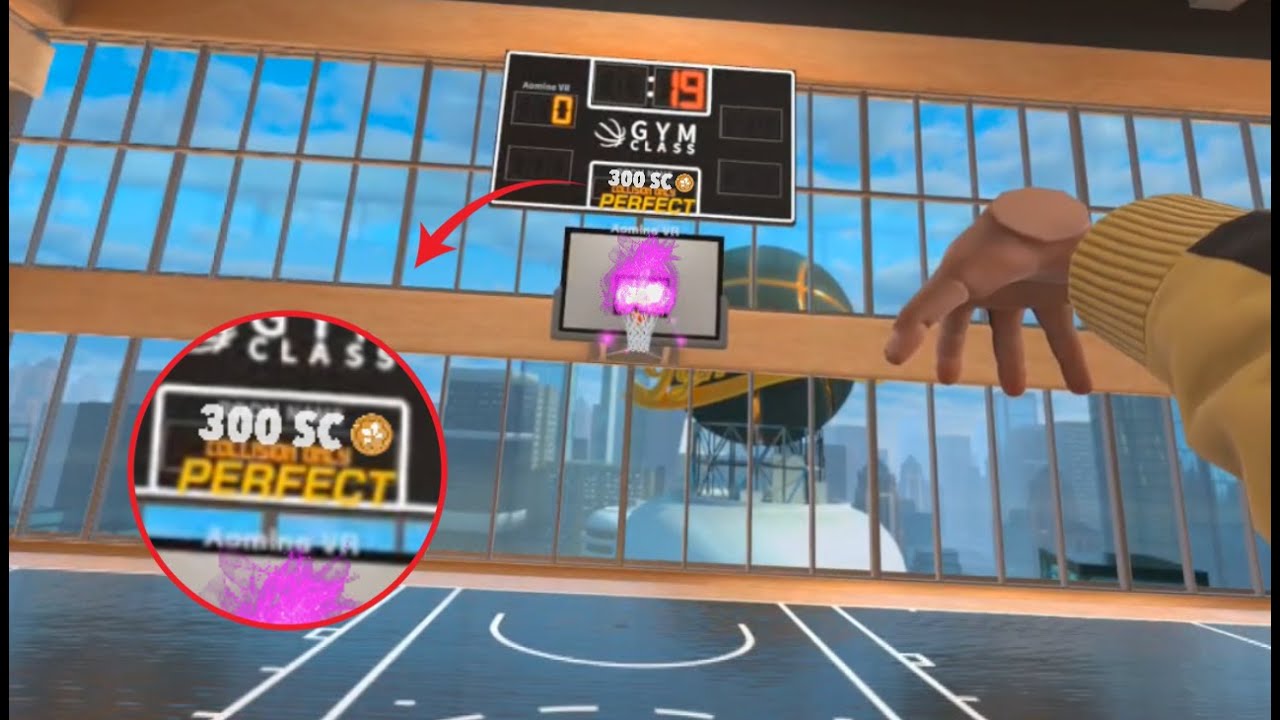 1 POINT = 100 SPLASH COINS IN GYMCLASS VR (CHEESY PLAYER!)