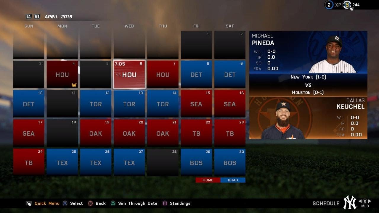 MLB The Show 16: All-Time Yankees Ep. 1 Opening Day!!
