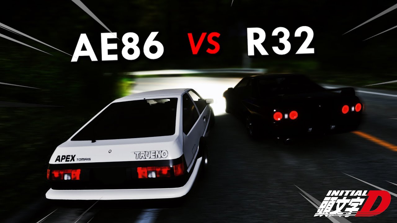 Initial D - AE86 vs R32 (Recreation) | CarX Drift Racing Online
