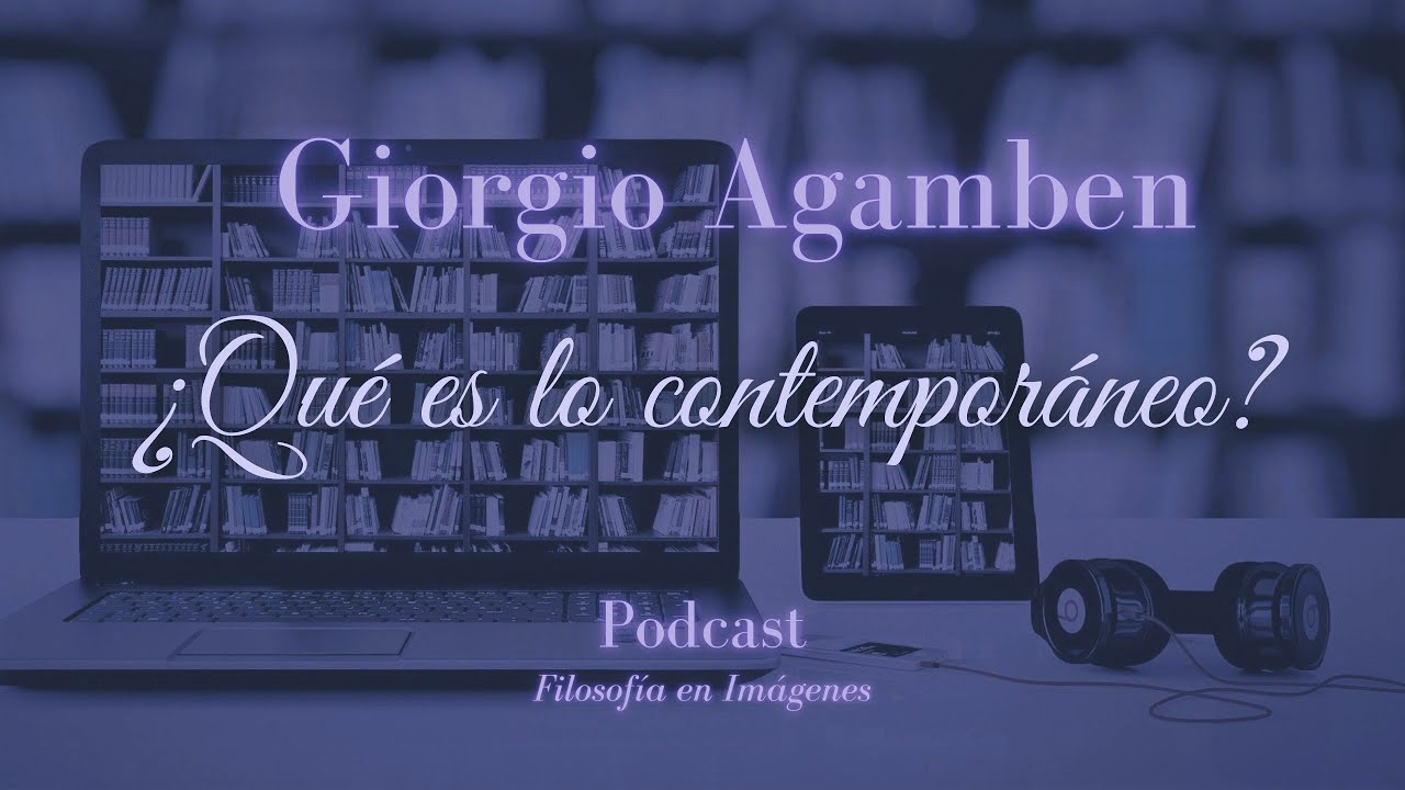 La OSCURIDAD del PRESENTE en la filosofía de AGAMBEN