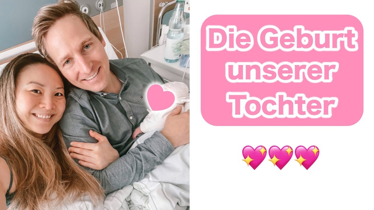 Die Geburt unserer Tochter 💖 GEBURTSBERICHT! Schnelle natürliche Geburt ohne PDA | Mamiseelen