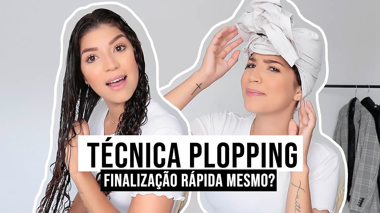 TESTEI A FINALIZAÇÃO PLOPPING *para cabelos cacheados* | por Jessica Melo