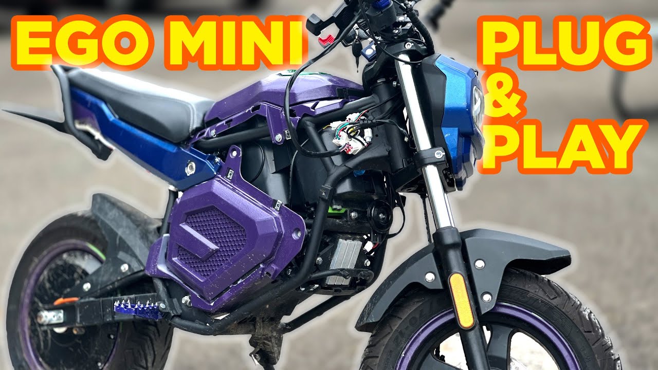 Plug and Play Power: комплект модернизации Econic Cycles для мини-велосипеда EGO!