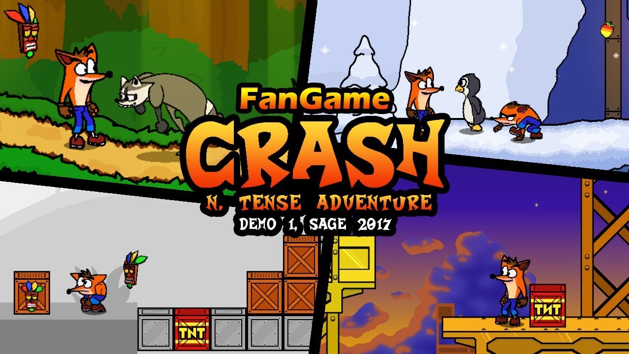 Crash N Tense Adventure Demo 1 Sage 2017 | 99% (FanGame)