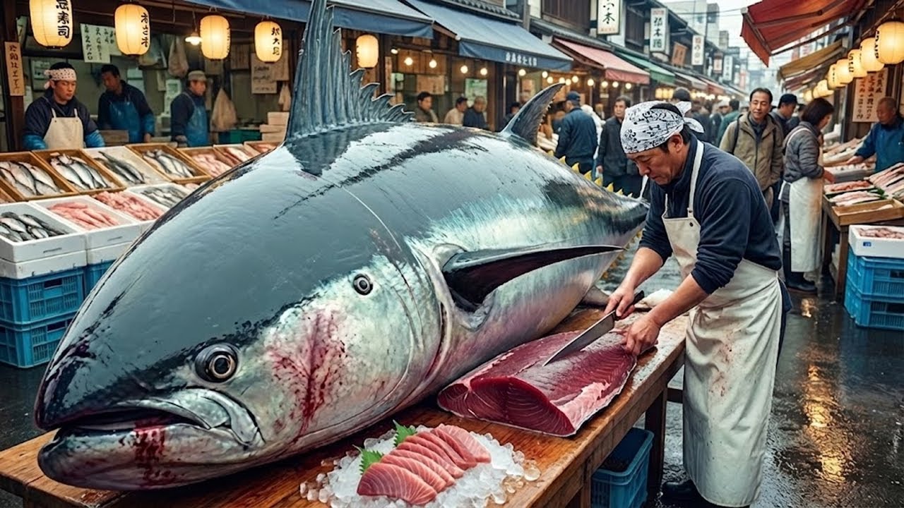 From Deck to Knife – Inside a Giant Bluefin Tuna Breakdown
