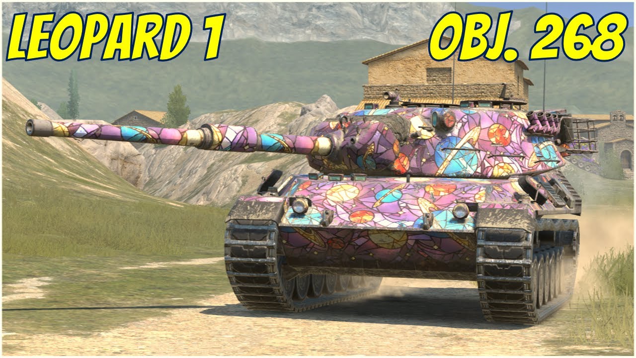 Leopard 1 & Obj. 268 ● WoT Blitz