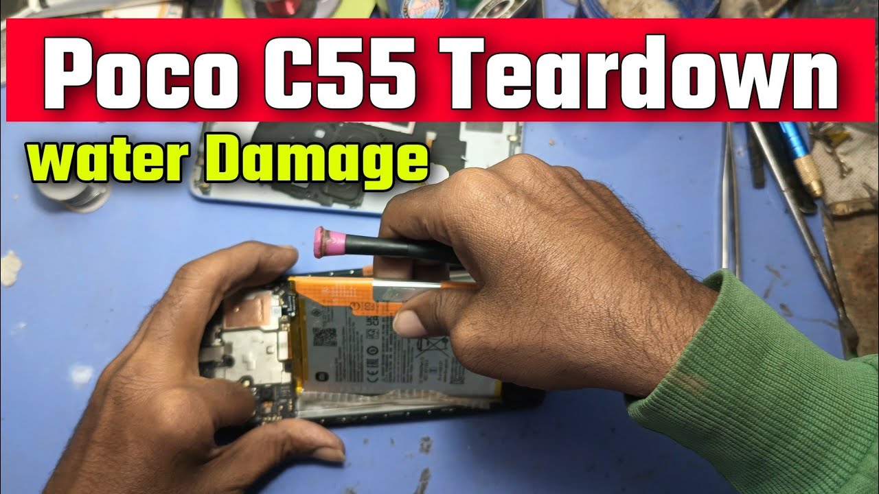 Poco C55 Teardown | Poco C55 Teardown Kaise Karen | Poco C55 open | Poco C55 Repair
