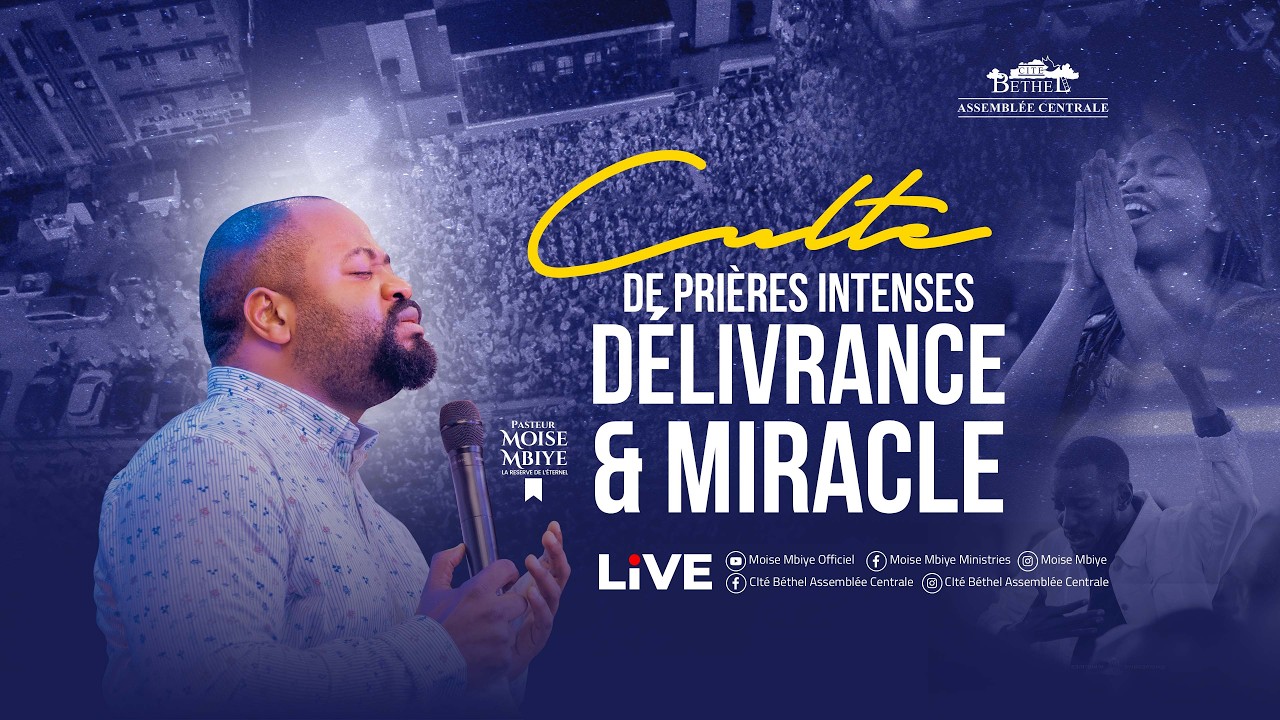CULTE DE DELIVRANCE ET MIRACLE /MERCREDI 04.03.2026/ VACATION MATIN