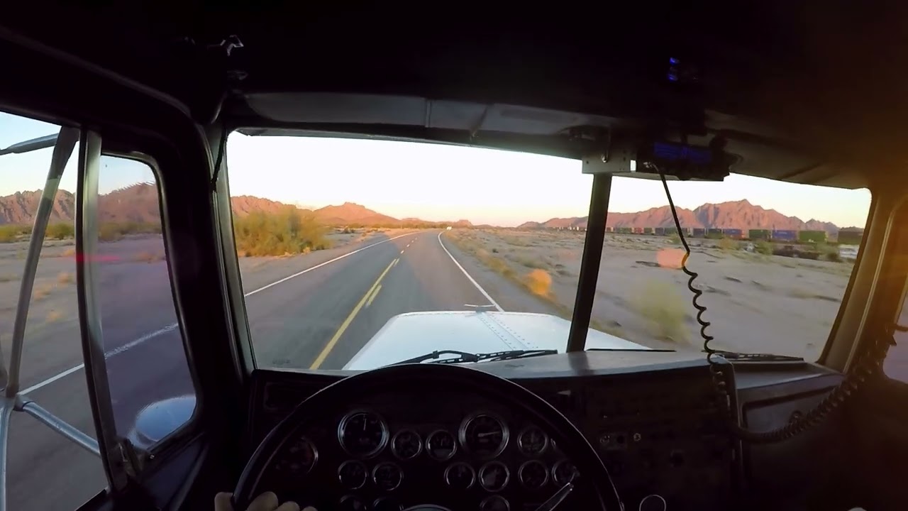 Peterbilt 379, Cummins N14 | Tacna to Mohawk, I-8 Frontage (2/2)