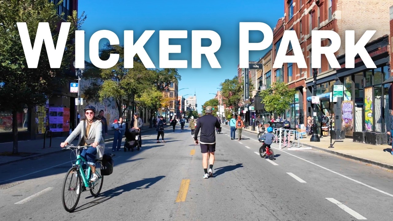 Wicker Park, Milwaukee Avenue | CHICAGO Walking Tour, Sunday, October 26, 2025