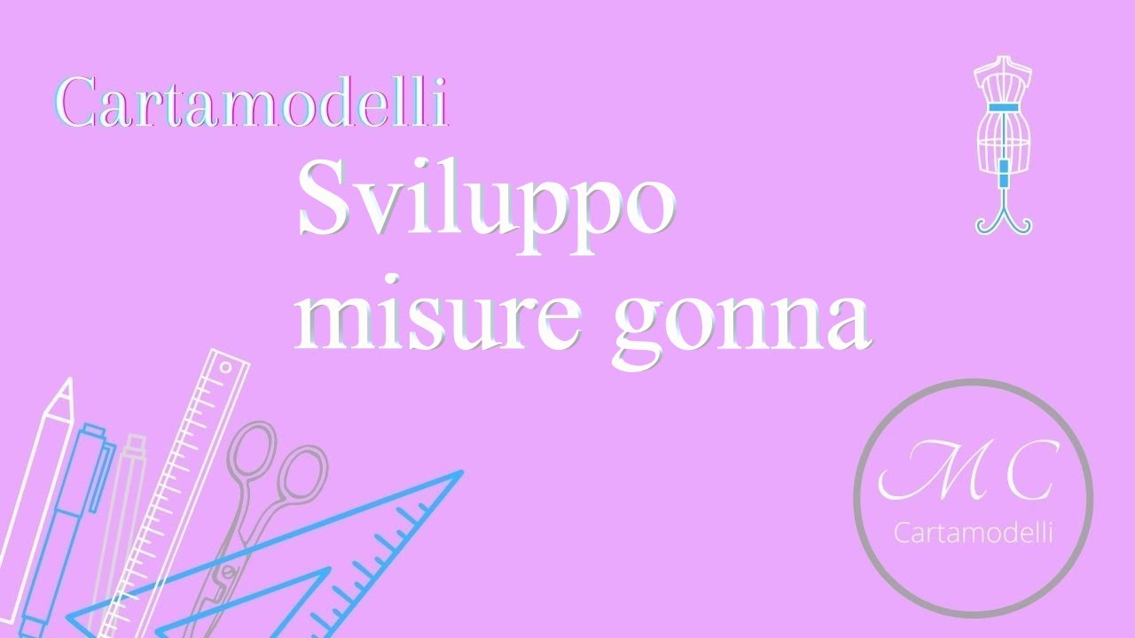 Sviluppo misure gonna