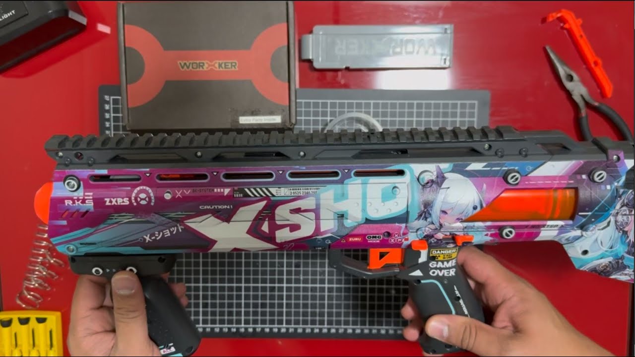 Aussie X-Shot Longshot Pro Spring Upgrade - Part 1