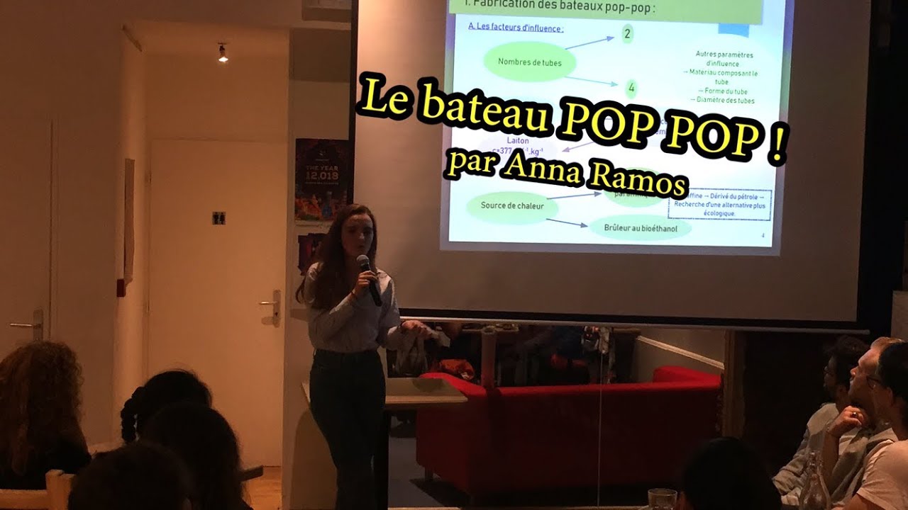 Le bateau POP POP !! Par Anna Ramos