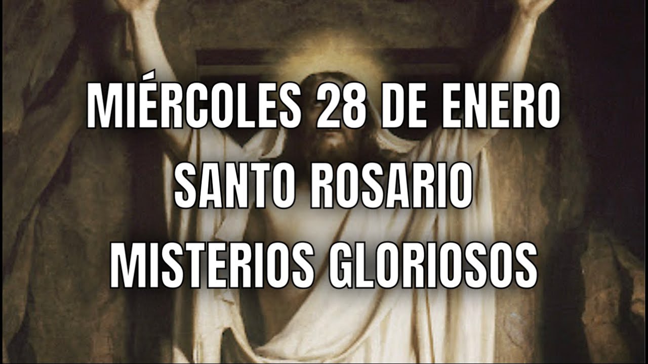 Rezo del santo rosario por las ánimas del purgatorio, Misterios Gloriosos