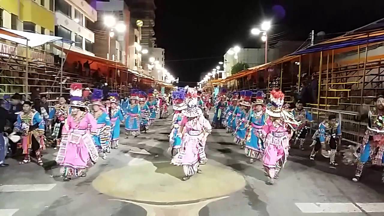 Tinkus san simon carnaval de Oruro 2016.