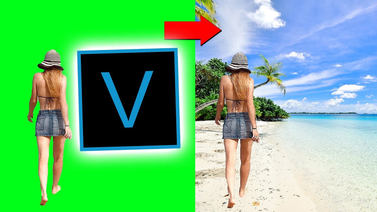 Как убрать зеленый экран в Sony Vegas (быстро и просто)