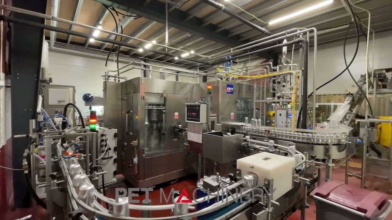 CFT Can Filling Line for Beer and Carbonated Soft Drinks (2016)