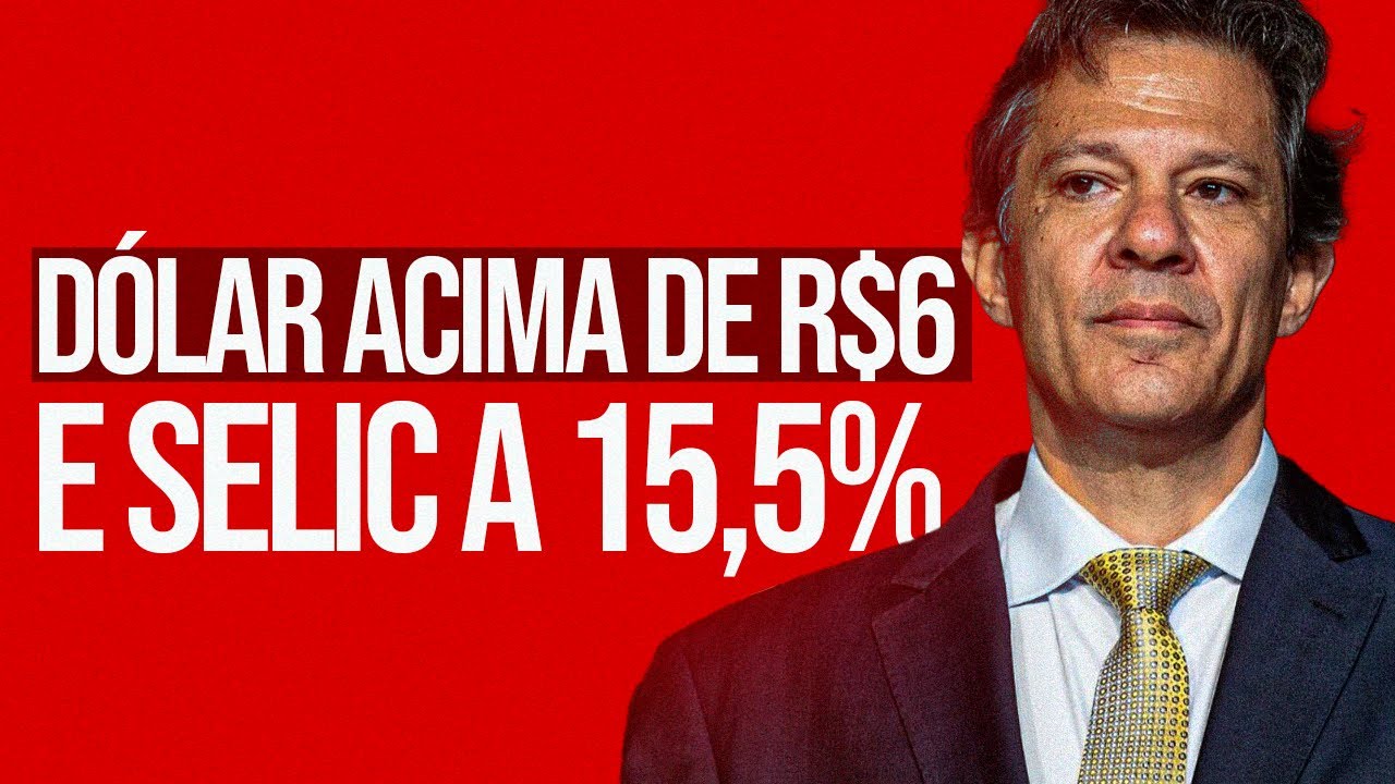 FIASCO FISCAL E O COLAPSO DO REAL | D&oacute;lar bate m&aacute;xima hist&oacute;rica ap&oacute;s an&uacute;ncio de Haddad
