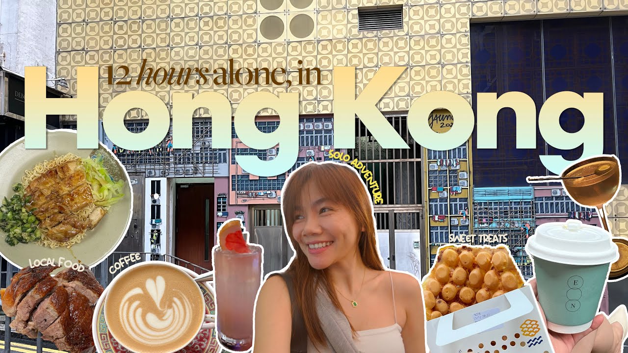 I flew to Hong Kong alone, only for 12 hours