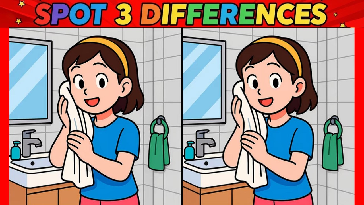 Find the 3 Differences Between Two Pictures | Eye Test Challenge | Dream Line Studio 9