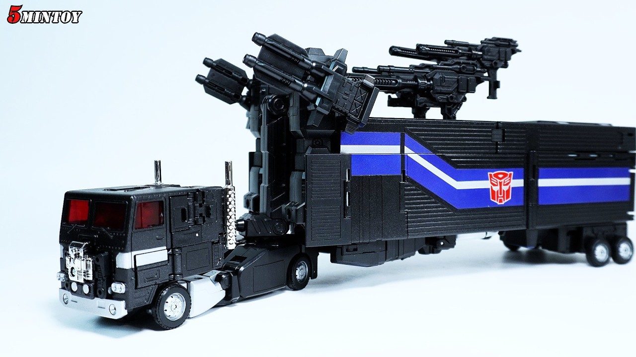 PRIME'S IN BLACK! Powermaster Optimus Prime Dark Guts Full Version