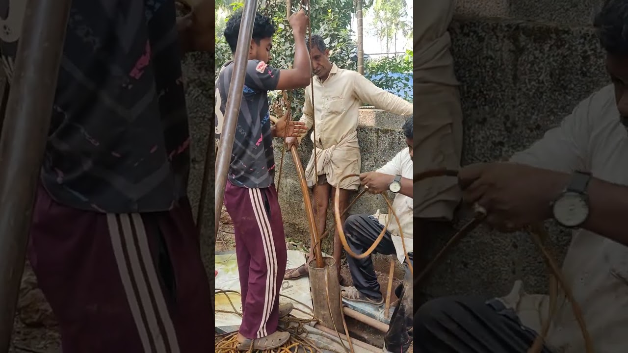 കുഴൽ കിണറിൽ കുടുങ്ങിയ മോട്ടർ പുറത്തു യടുക്കുന്നു വിളിക്കു 9947538933✅ 9846056198✅