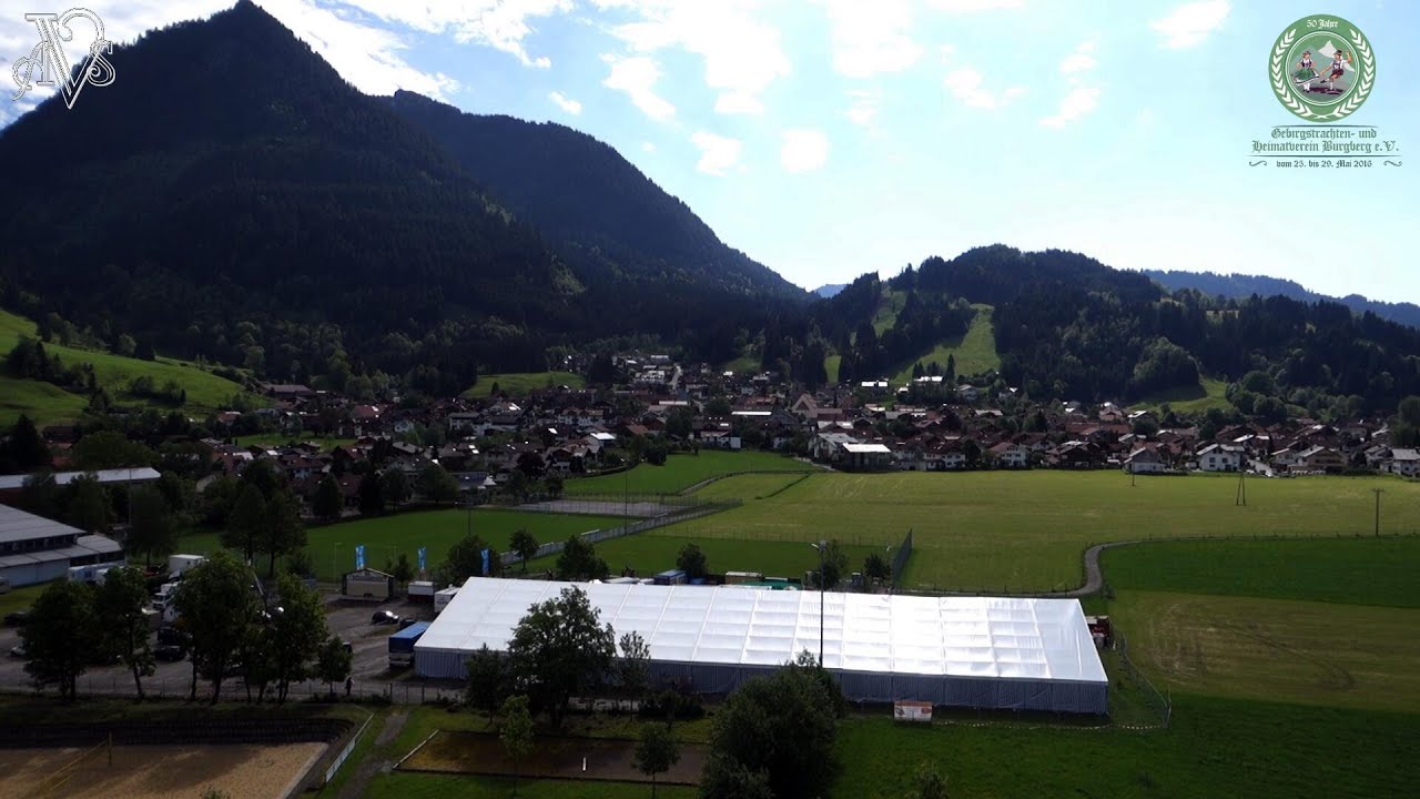 Trachtenfest Burgberg 2016, Festumzug Allgäu