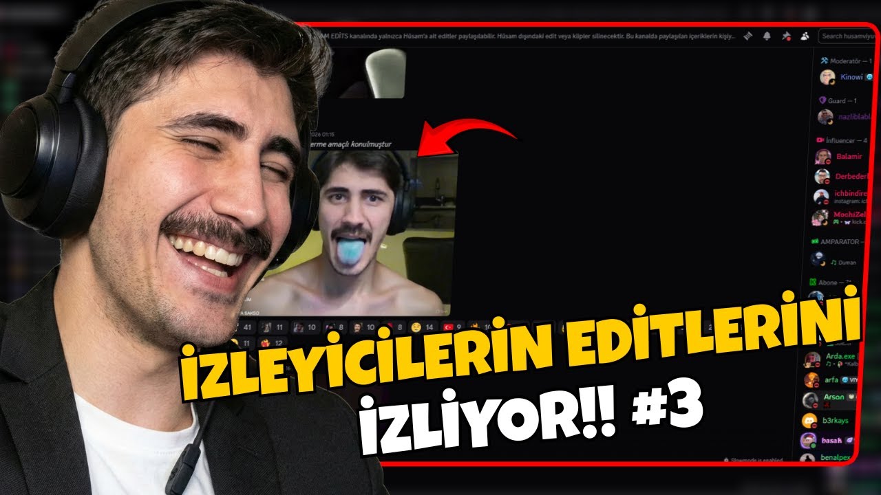 husamviyuviyu, İZLEYİCİLERİN YAPTIĞI EDİTLERİ İZLİYOR!! #3