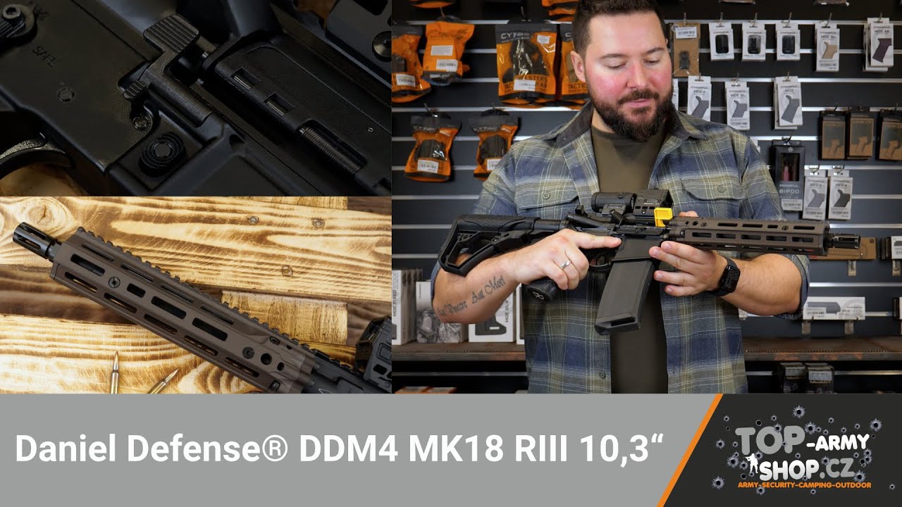Daniel Defense® MK18 RIII 10,3“ - Evoluce je tu! Rigad