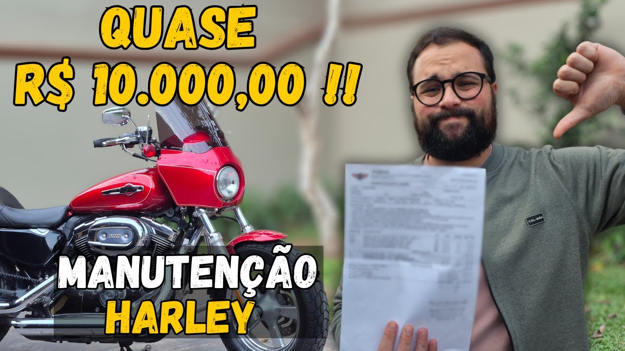 Quanto custa manter uma Harley em 2025? Meus gastos em 2 anos! (Sportster 883/1200)